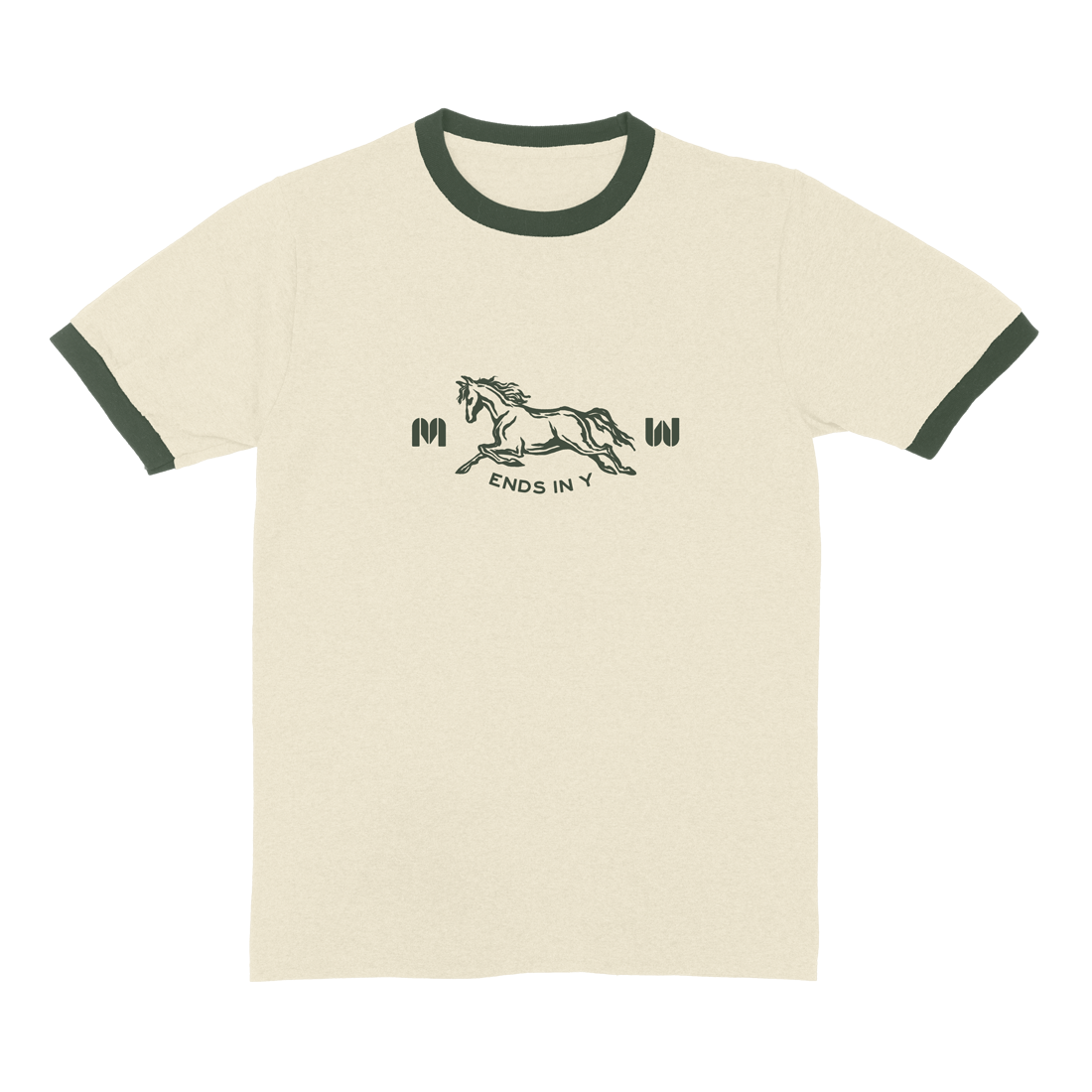Ends In Y Horse Ringer Tee