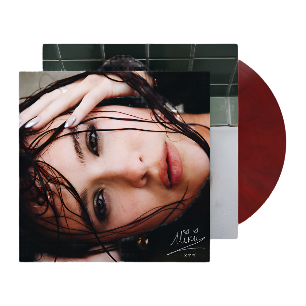 Confessions Signed Red Vinyl Insert